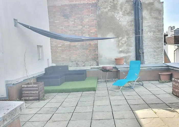 Master With Air Condition And Separated Rooftop Terrace Apartamento Budapest