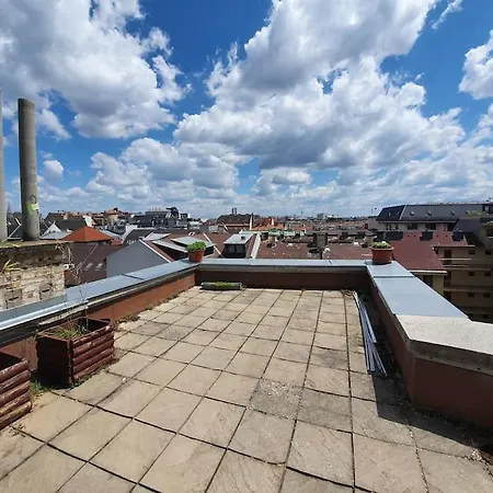 Master With Air Condition And Separated Rooftop Terrace Apartament